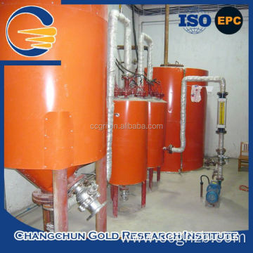 Large scale gold processing equipment
